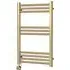 Hudson Reed Round Electric Towel Rail - Brushed Brass