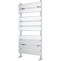 Piazza Heated Towel Rail 950 x 500mm - Chrome