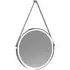 Round Illuminated Mirror 600mm - Chrome