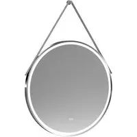 Round Illuminated Mirror 800mm - Chrome