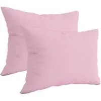 Polycotton Pillowcase 2 Pack - Pink