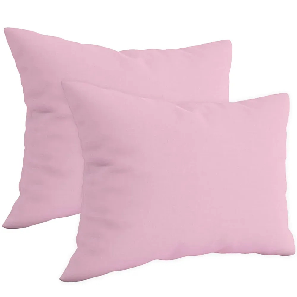 Polycotton Pillowcase 2 Pack - Pink image