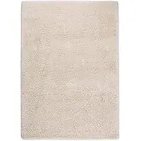 Hadley Shaggy Rug - Cream, Polypropylene