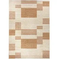 Nomad Block Rug - Orange, Polypropylene