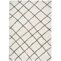 Artisan Diamond Rug - White
