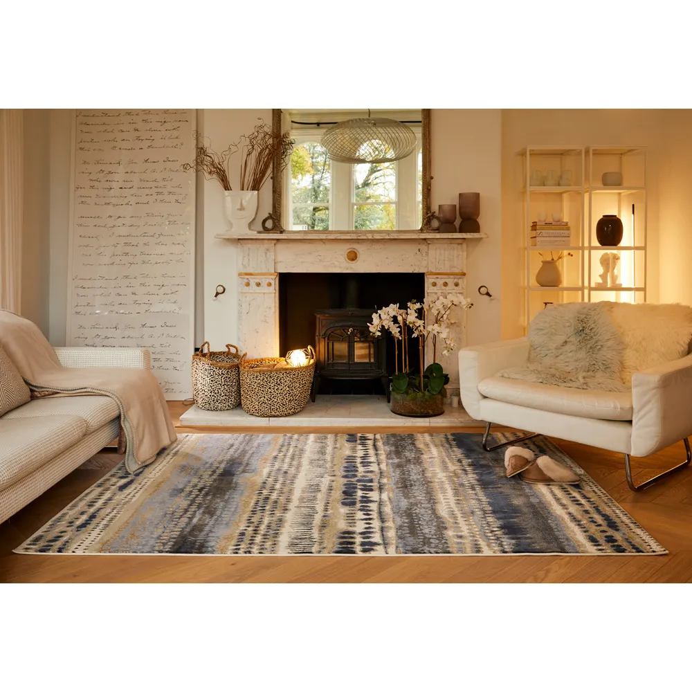 Batik Multicolour Rug - Multi, Polypropylene