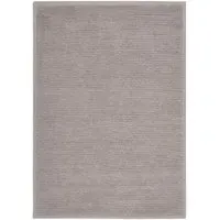 Cable Rug - Warm Grey, Wool