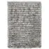 Carved Glamour Abode Rug 80x150cm - Silver, Polyester