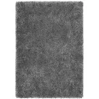 Chicago New Shaggy Rug - Grey, Polyester