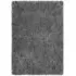 Chicago New Shaggy Rug - Grey, Polyester