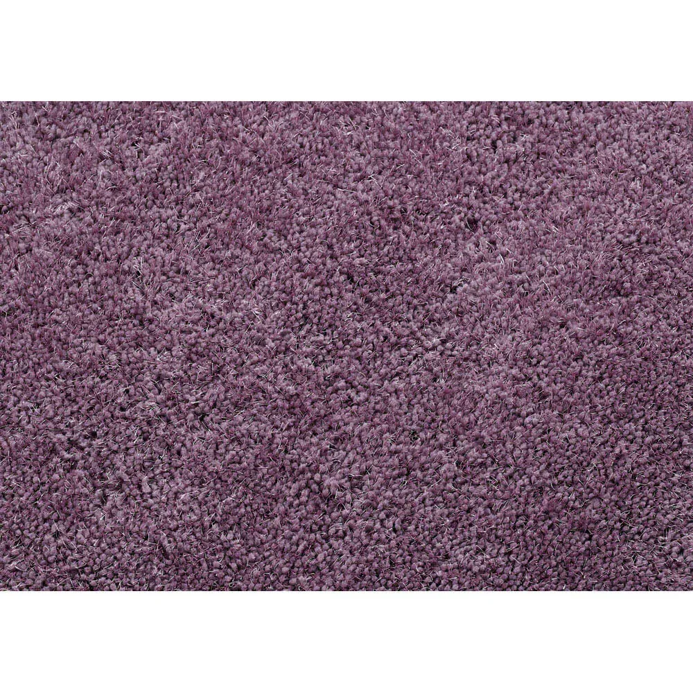 Chicago Rectangular Shaggy Rug - Lavender, Polyester