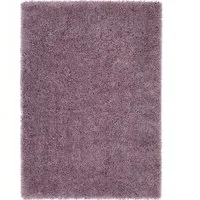 Chicago Rectangular Shaggy Rug - Lavender, Polyester