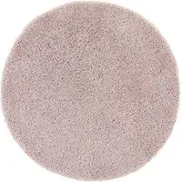 Chicago Round Rug 133cm - Lilac, Polyester