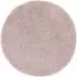 Chicago Round Rug 133cm - Lilac, Polyester