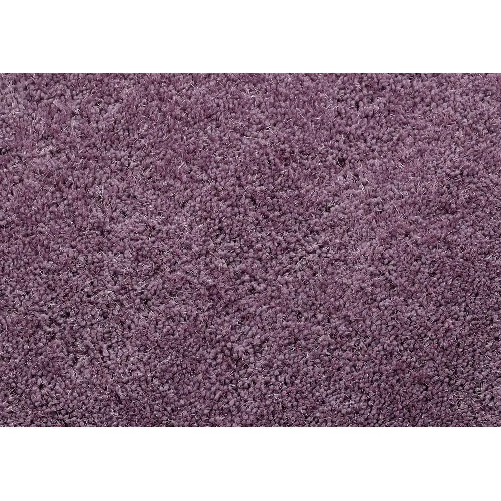 Chicago Round Shaggy Rug - Lavender, Polyester