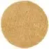 Chicago Round Shaggy Rug - Ochre, Polyester