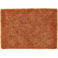 Chicago Rust Rug - Orange, Polyester
