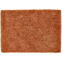 Chicago Rust Rug - Orange, Polyester