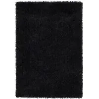 Chicago Shag Rug - Black, Polyester