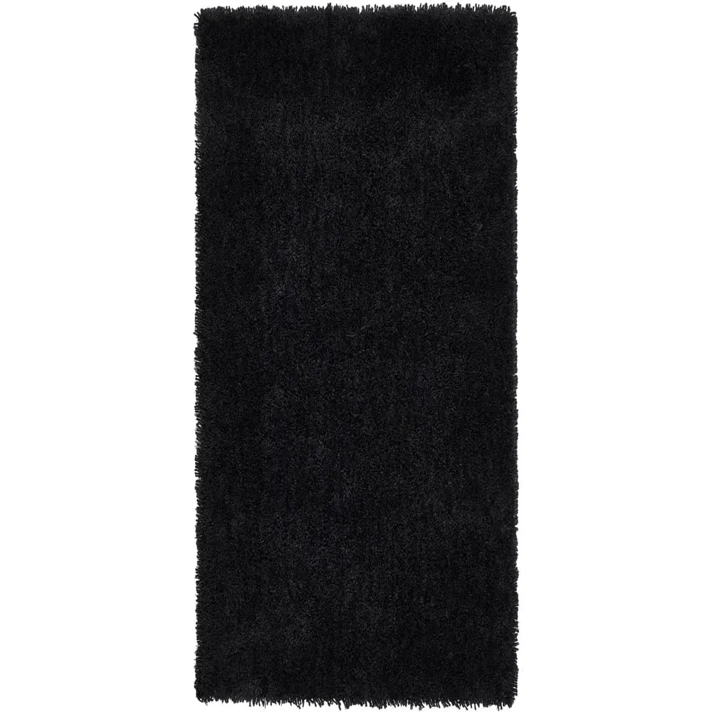 Chicago Shag Rug - Black, Polyester