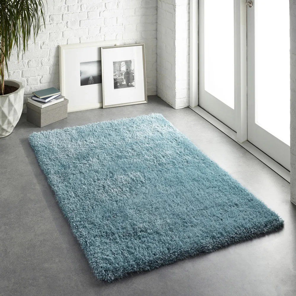 Chicago Shag Rug - Duck Egg, Polyester
