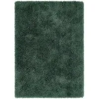 Chicago Shag Rug - Forest Green, Polyester
