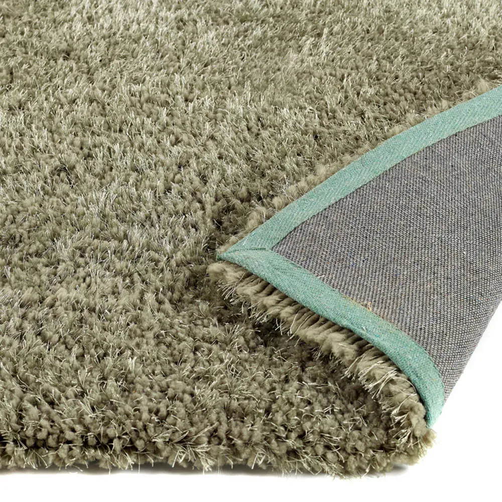 Chicago Shag Rug - Green, Polyester
