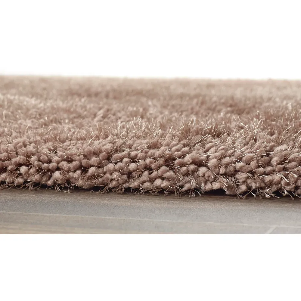 Chicago Shag Rug - Latte, Polyester