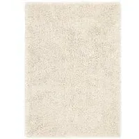 Chicago Shaggy Rug - Cream, Polyester