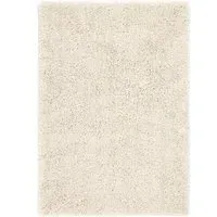 Chicago Shaggy Rug - Cream, Polyester