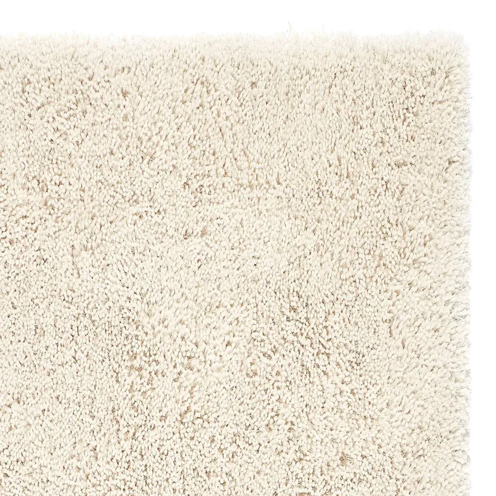 Chicago Shaggy Rug - Cream, Polyester