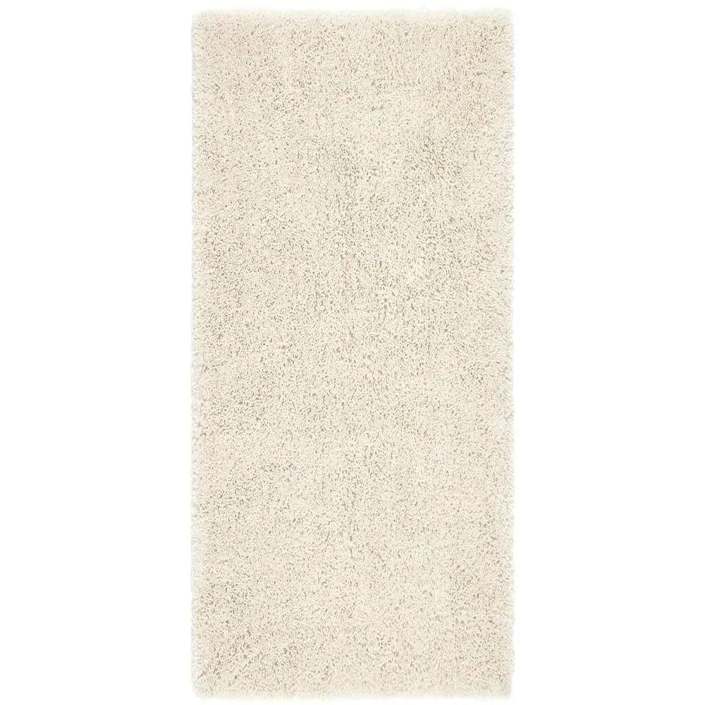 Chicago Shaggy Rug - Cream, Polyester