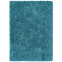 Chicago Shaggy Rug - Dark Teal, Polyester