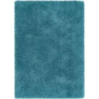 Chicago Shaggy Rug - Dark Teal, Polyester