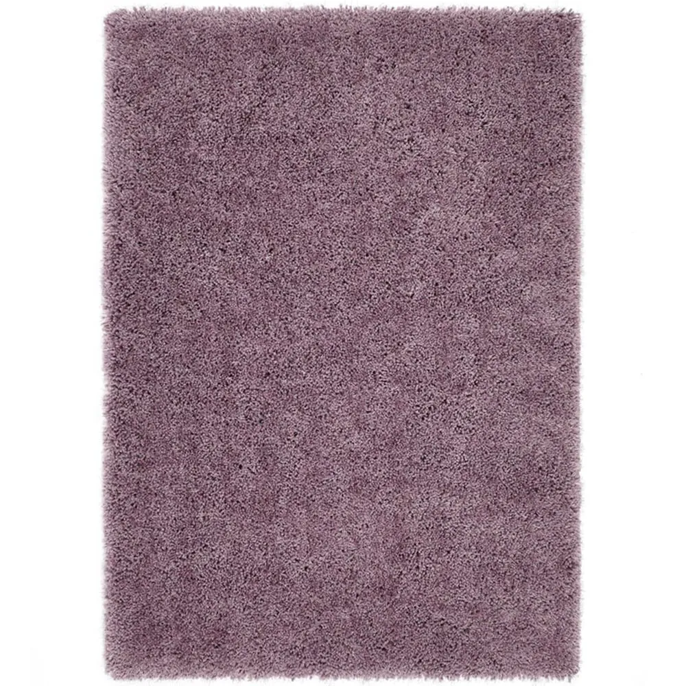 Chicago Shaggy Rug - Lavender, Polyester