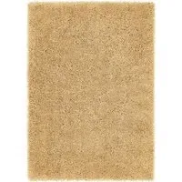 Chicago Shaggy Rug - Ochre, Polyester