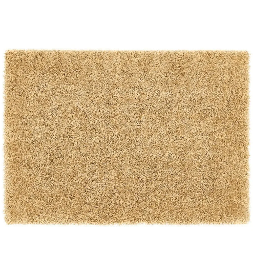 Chicago Shaggy Rug - Ochre, Polyester
