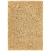 Chicago Shaggy Rug - Ochre, Polyester
