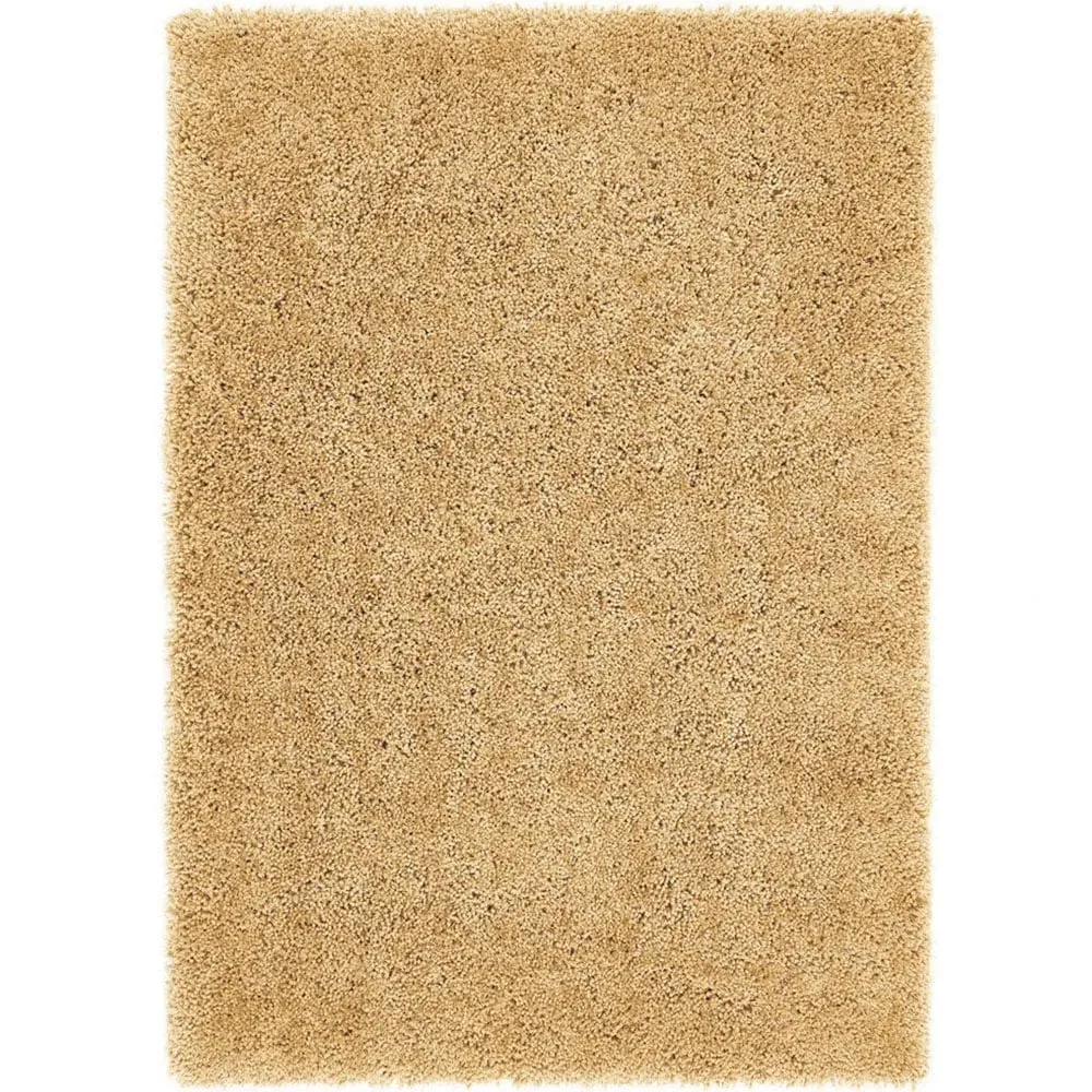 Chicago Shaggy Rug - Ochre, Polyester