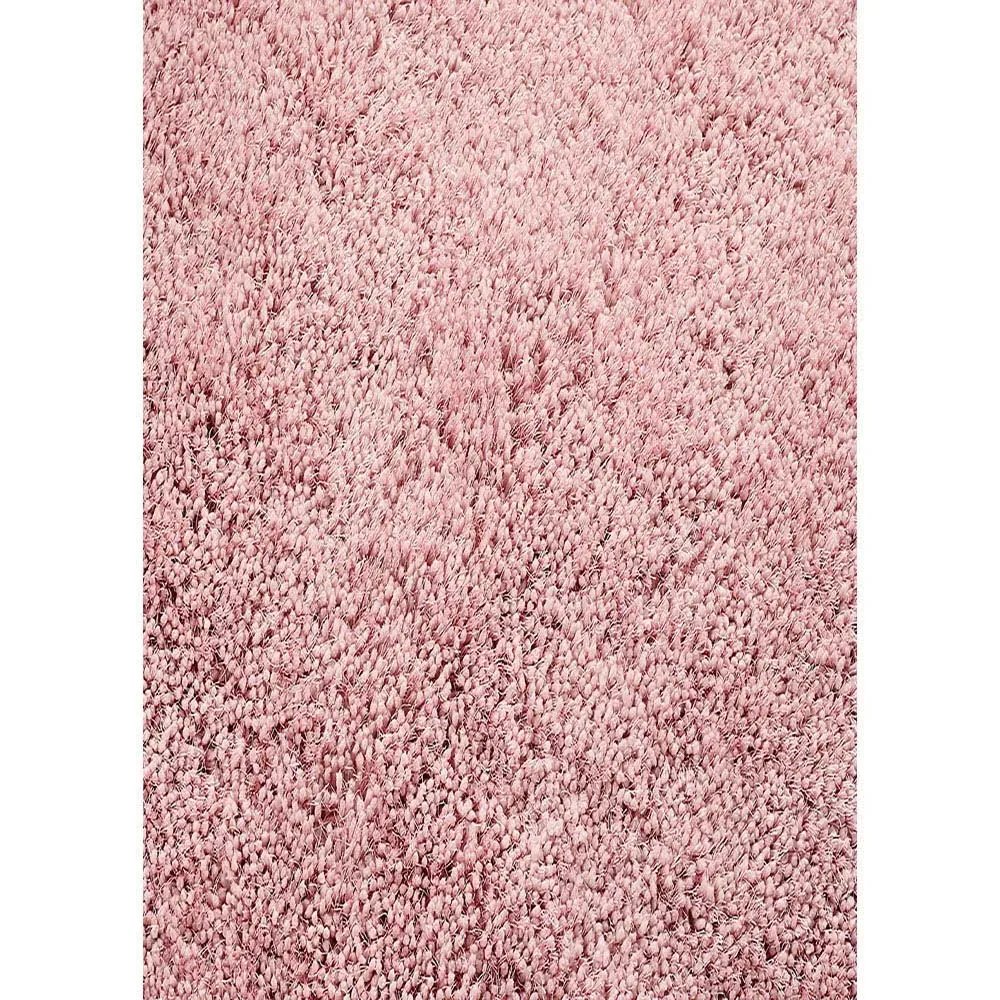 Chicago Shaggy Rug - Pink, Polyester