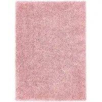 Chicago Shaggy Rug - Pink, Polyester
