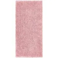 Chicago Shaggy Runner Rug - Pink, Polyester