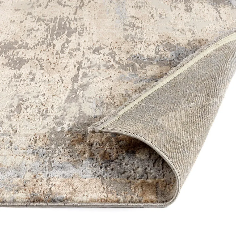 Cosimo Distressed Rug - Blue, Polypropylene