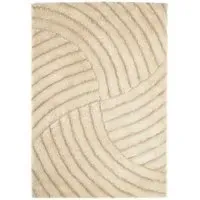 Dallas Shag Rug - Champagne, Polyester