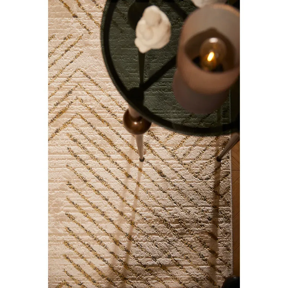 Delta 120x170cm Rug - Ivory