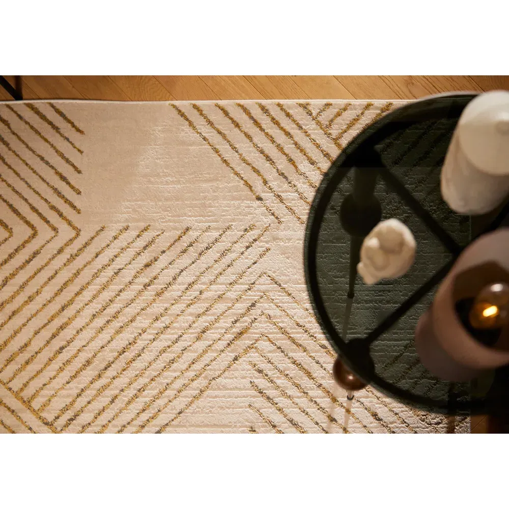 Delta 160x230cm Rug - Ivory