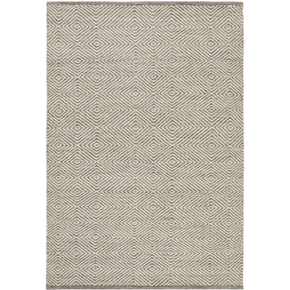 Estelle Flatweave Rug - Cream, Wool