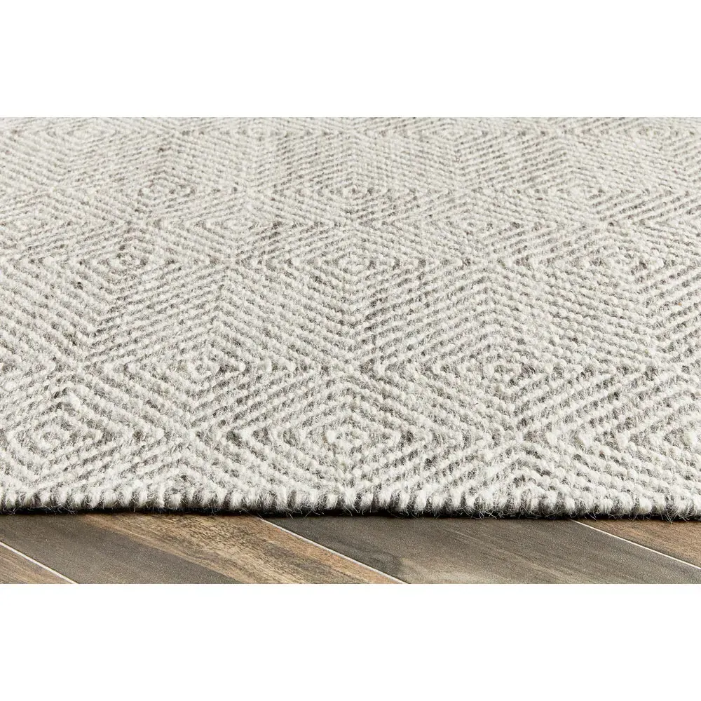 Estelle Flatweave Rug - Cream, Wool