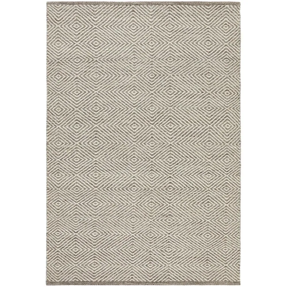 Estelle Flatweave Rug - Cream, Wool image