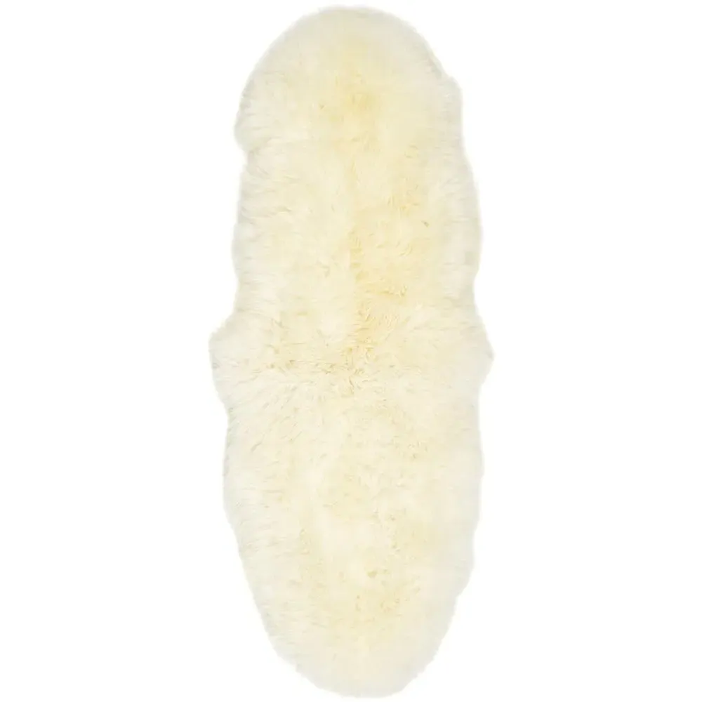Genuine Sheepskin Natural Rug - Cream, New Zealand Wool